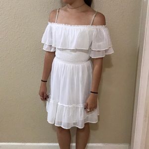 hollister off the shoulder dress